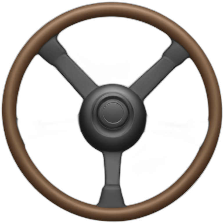 steering wheel emoji