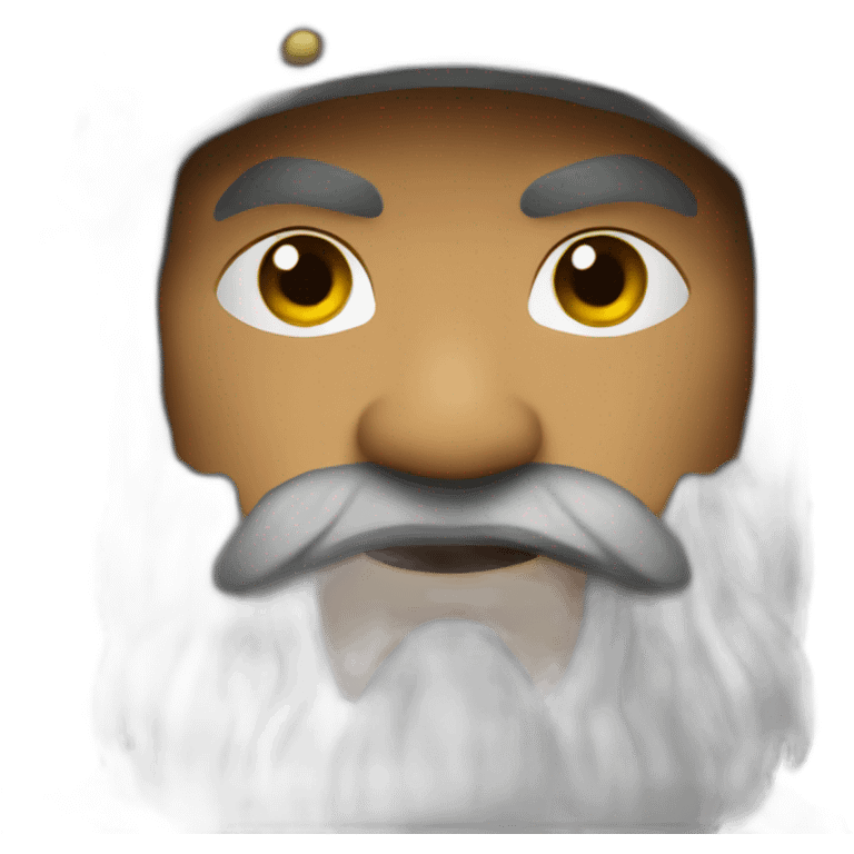 warrior-dwarf-face emoji