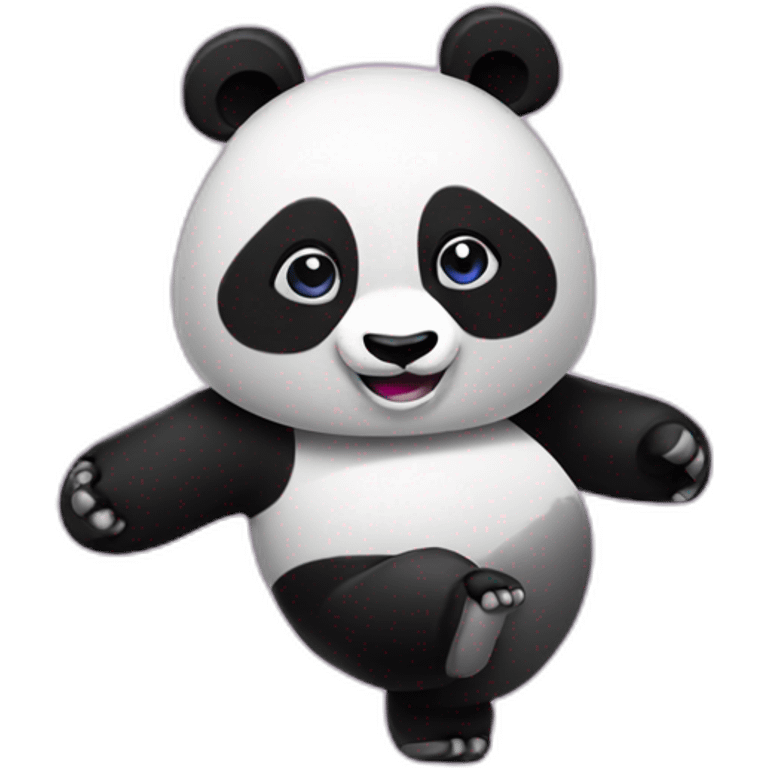 JUST DANCE panda emoji