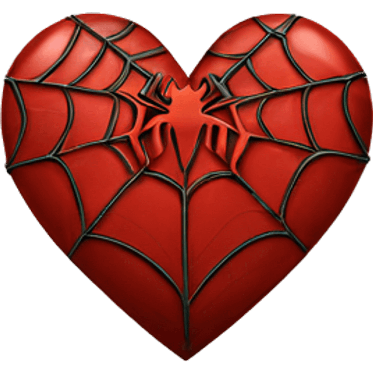 Spiderman heart emoji