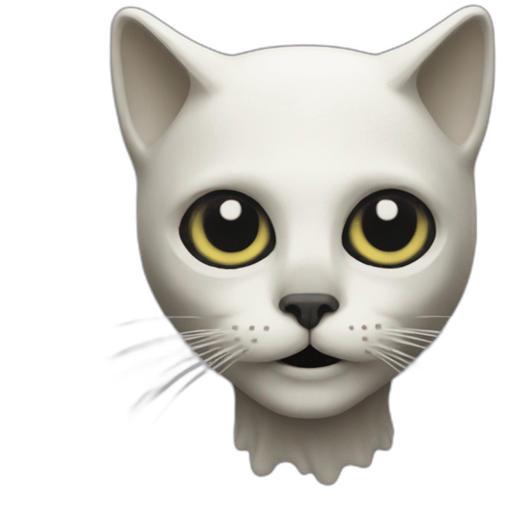 phoebe bridgers skeleton cat emoji