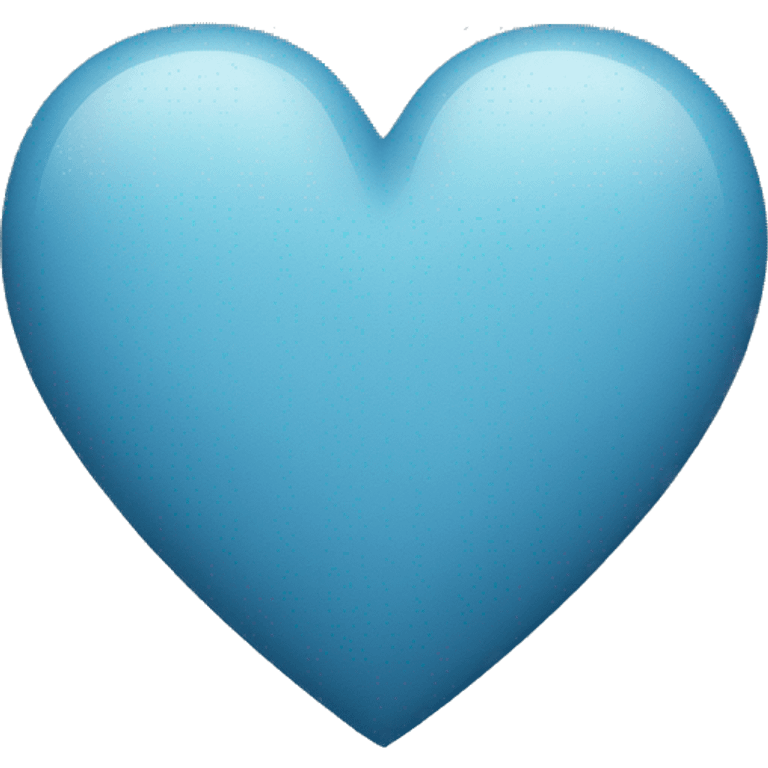 muted blue heart emoji