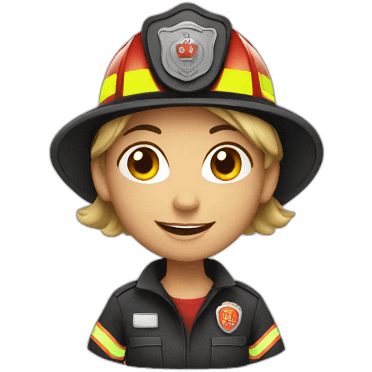 female firefighter emoji