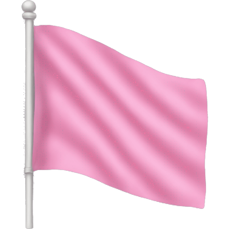 Pink flag emoji