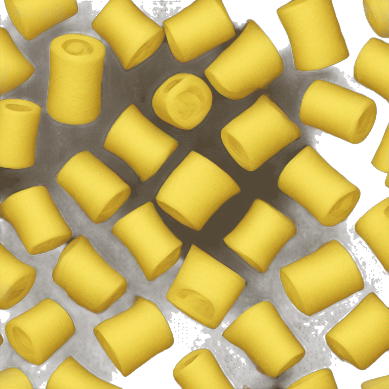 a roll of yellow glass wool emoji