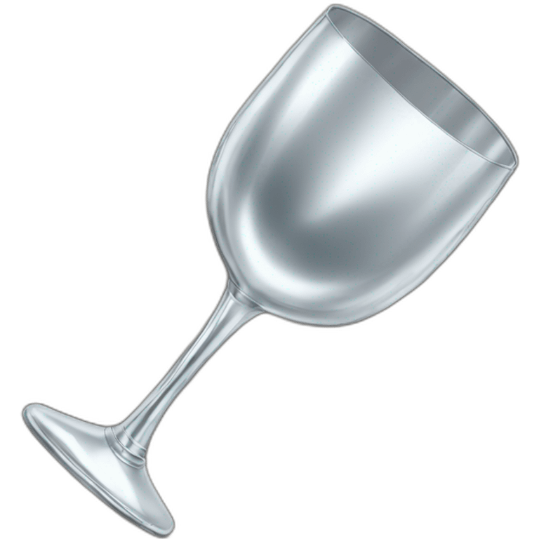 wine glass folded in tinfoil  emoji