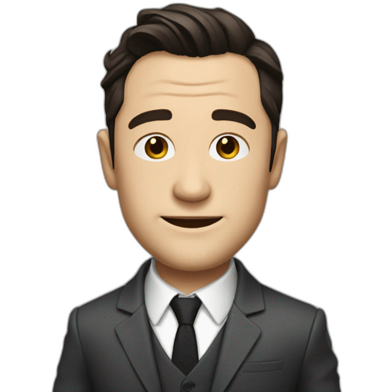 actor Joseph Gordon levitt suit emoji