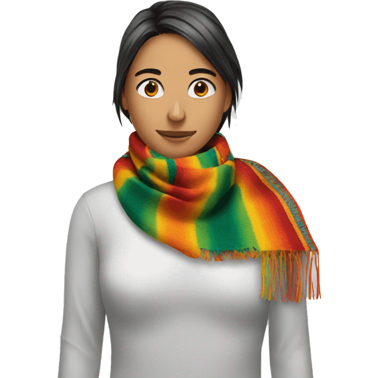 Sarape scarf emoji