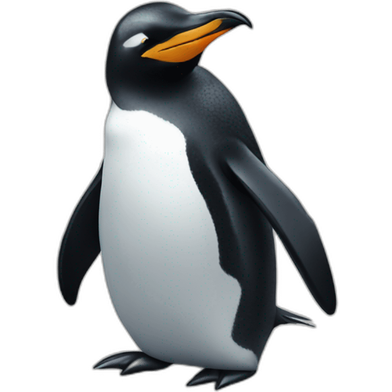 cool penguin emoji