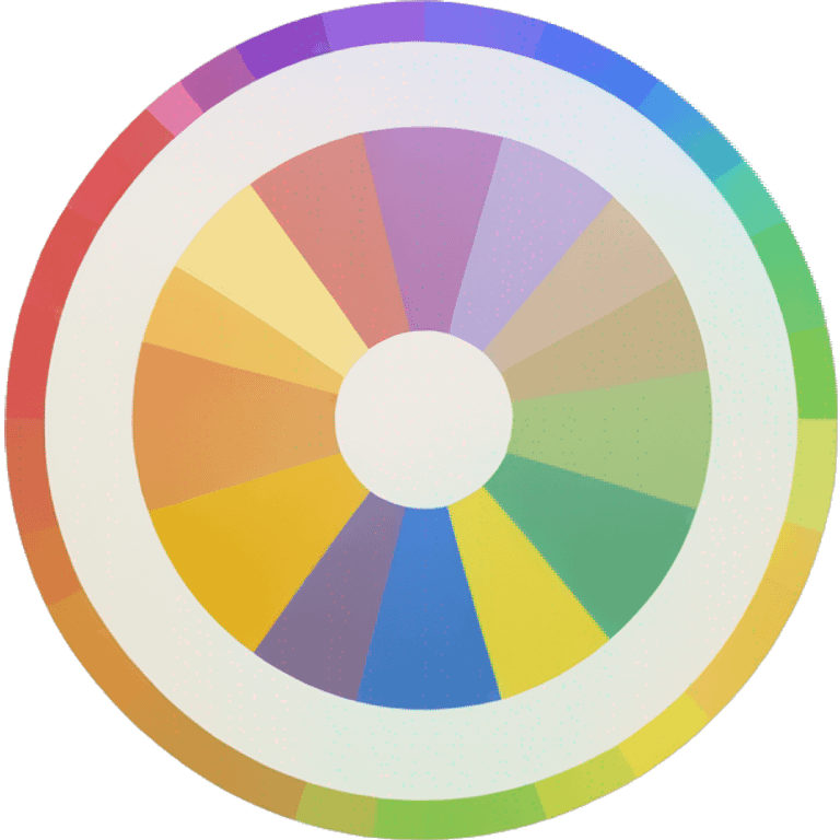 color wheel emoji