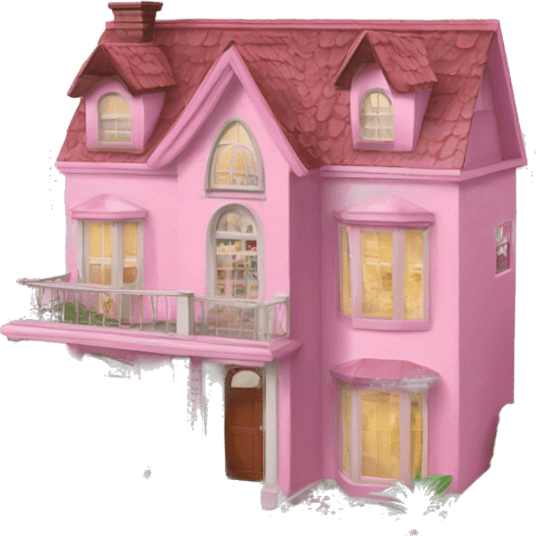 Barbie house emoji