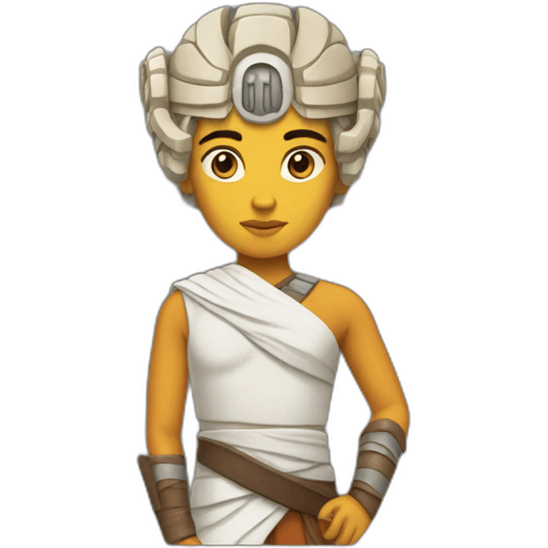 Ashoka dans star wars emoji