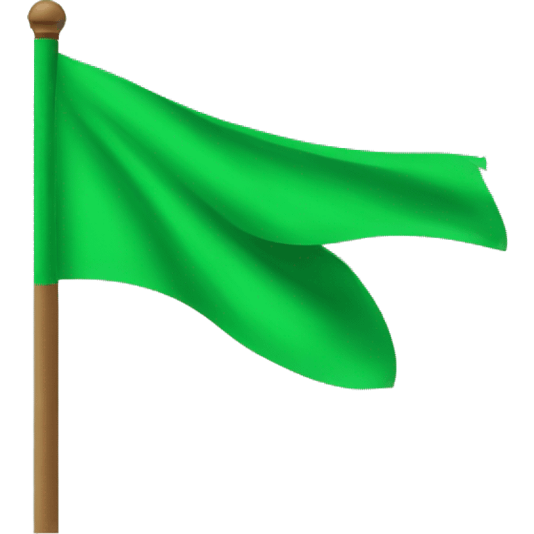 Green flag emoji