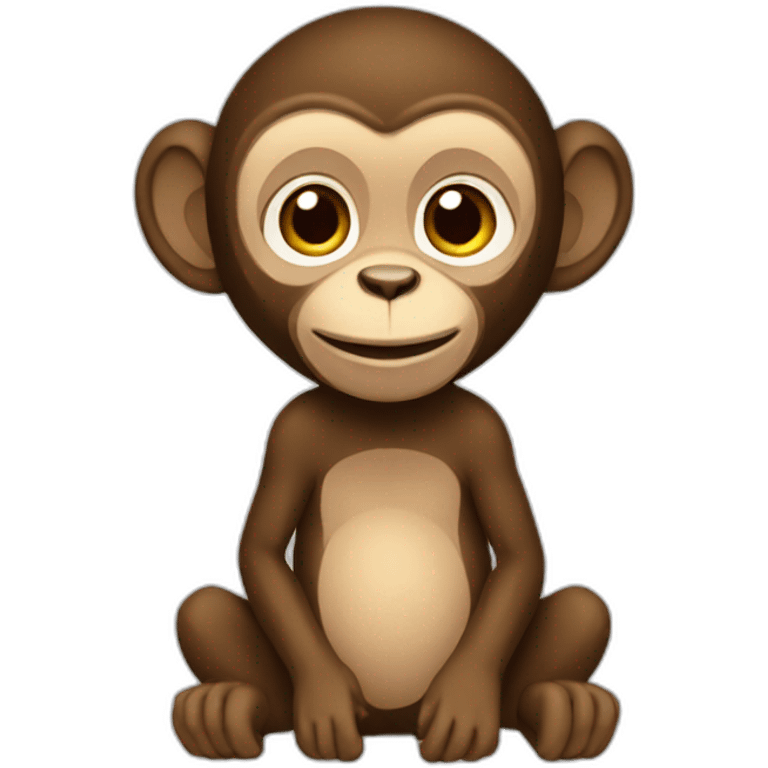 Macaco prego emoji