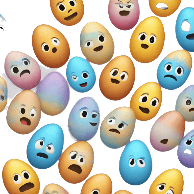 dyed easter egg emoji