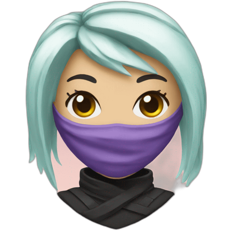 Tiffany ninja emoji