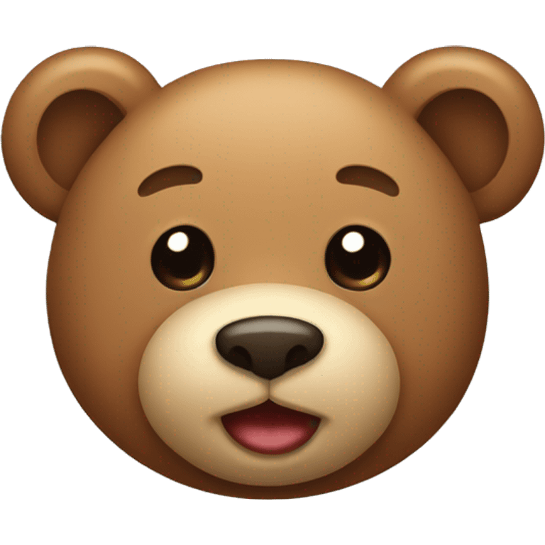 Cute Teddy Bear Emoji emoji