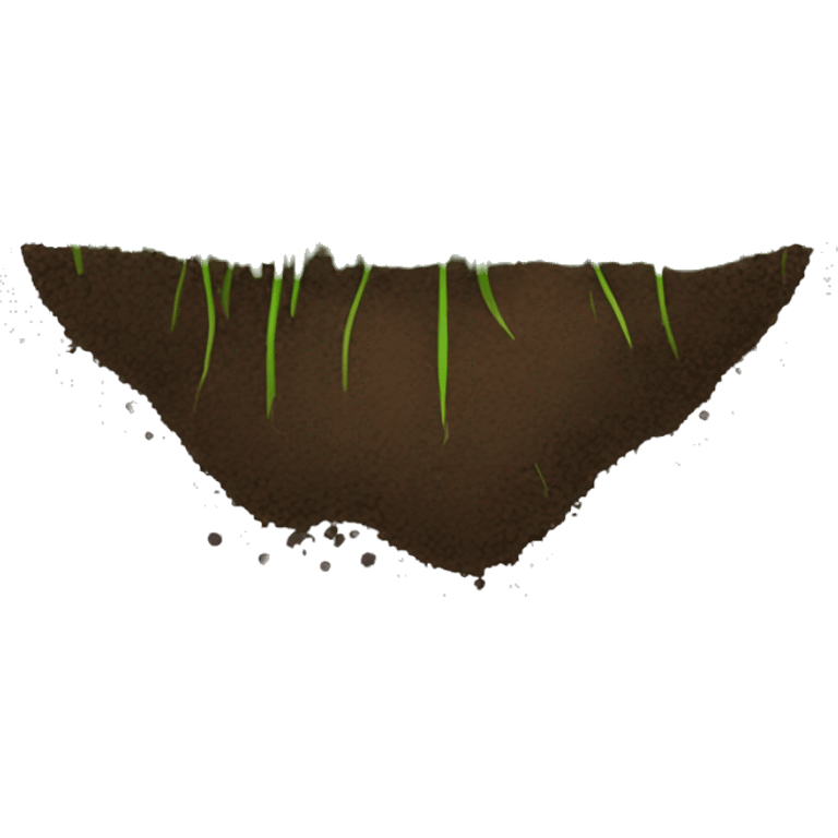 grass growing from soil emoji