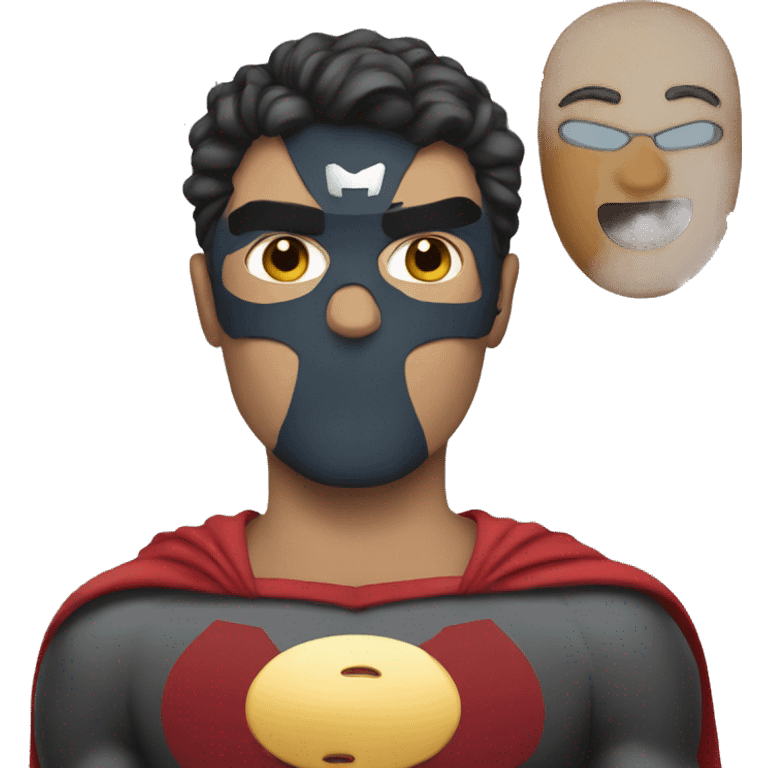 superhero emoji