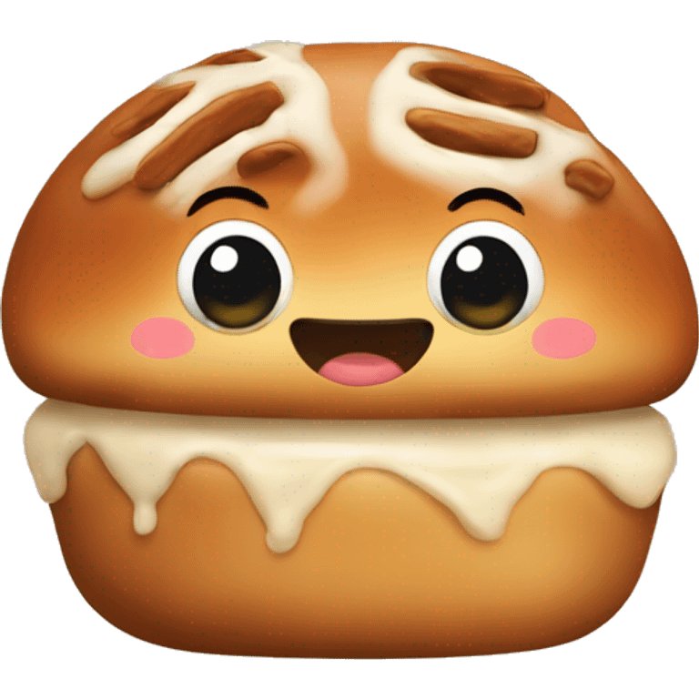 cinammon bun emoji