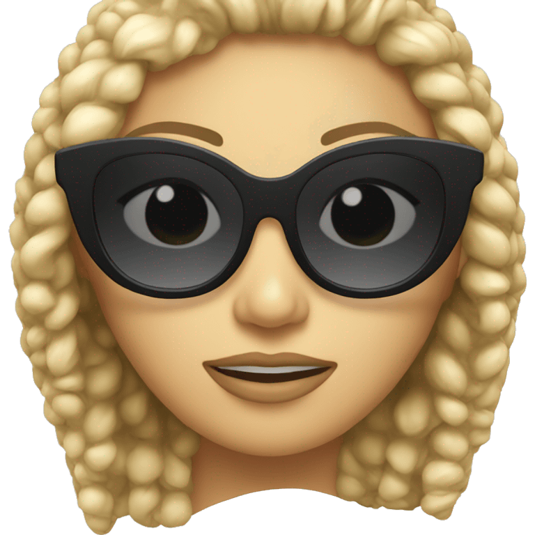 black fashion sunglasses emoji