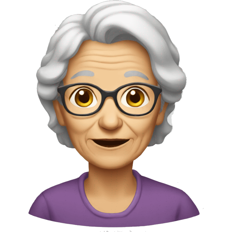 Old Woman emoji