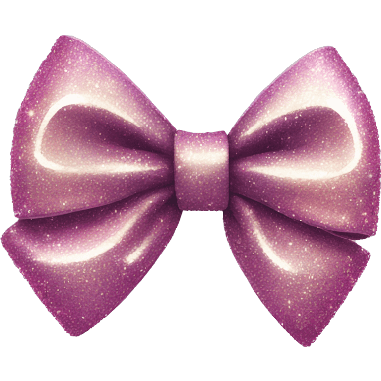 sparkly bow emoji