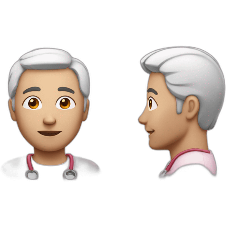 man with heart surgery emoji