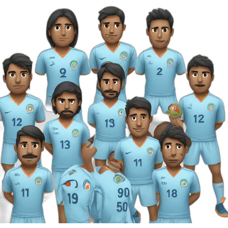 indian football team emoji