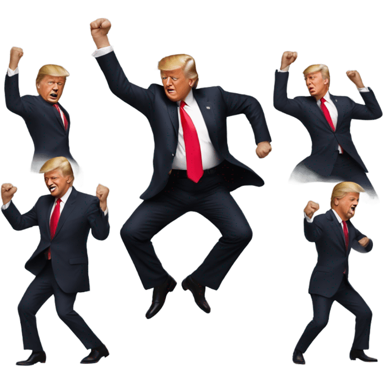 Trump dance emoji