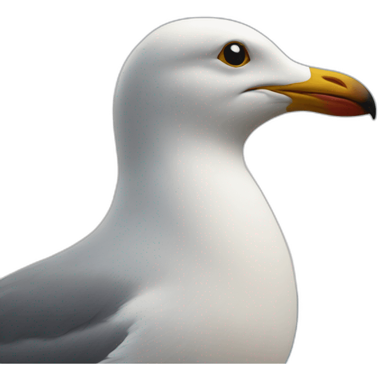 a seagull emoji