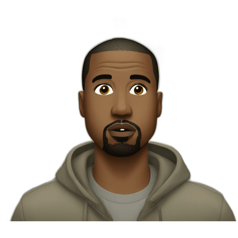 Kanye west france emoji