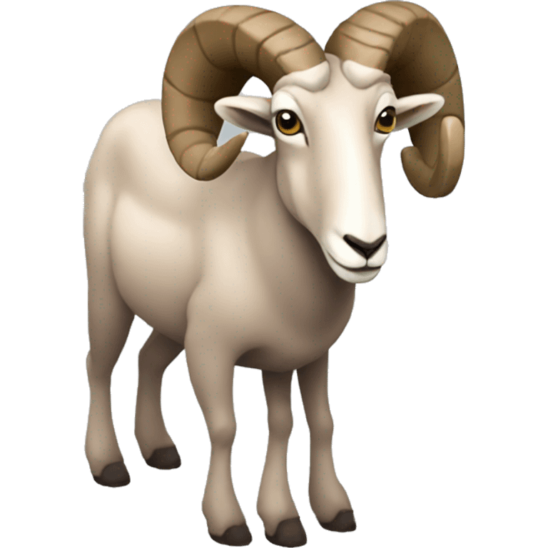 small plane but it's a bighorn sheep emoji