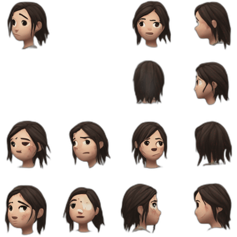 ellie from the last of us emoji