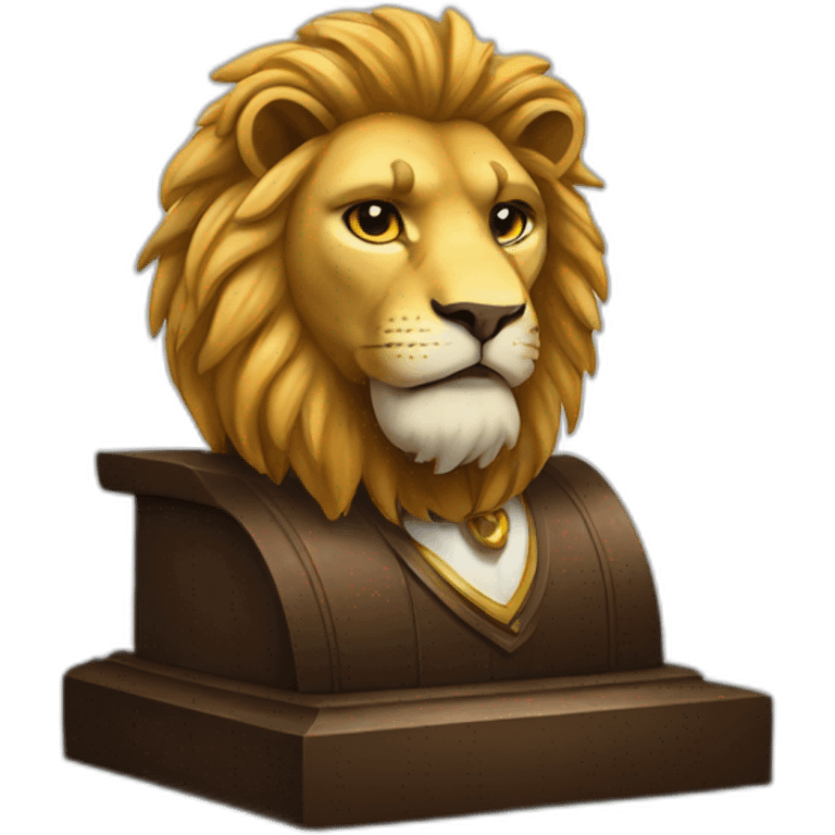 law lion emoji