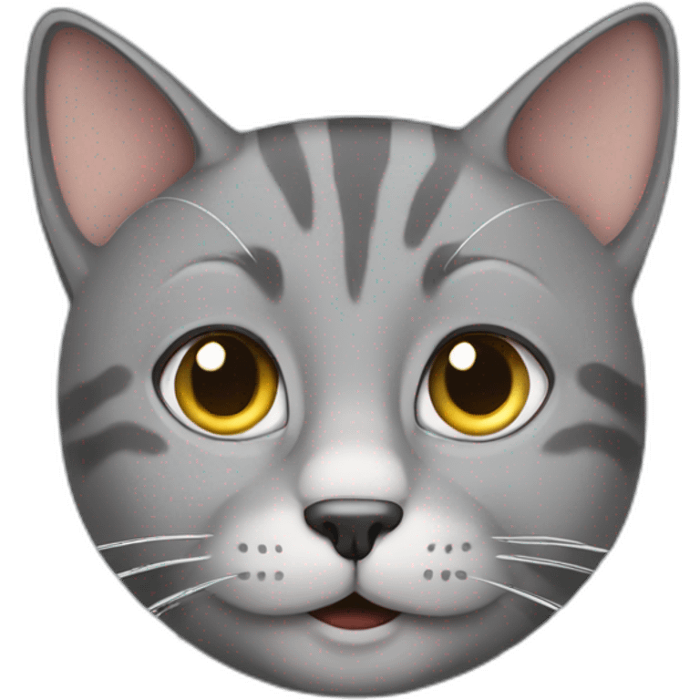 stray gray cat emoji