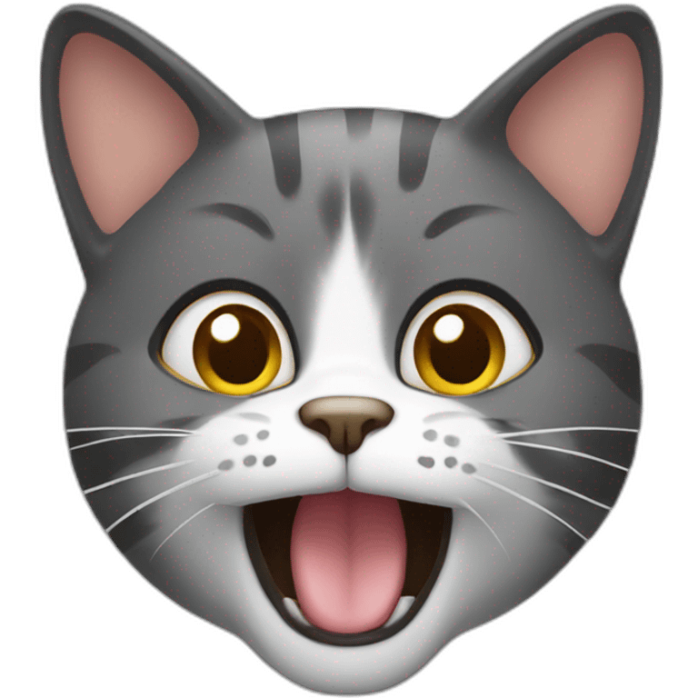 Cat surprised  emoji