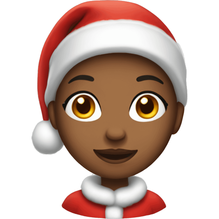 Santa Claus girl emoji