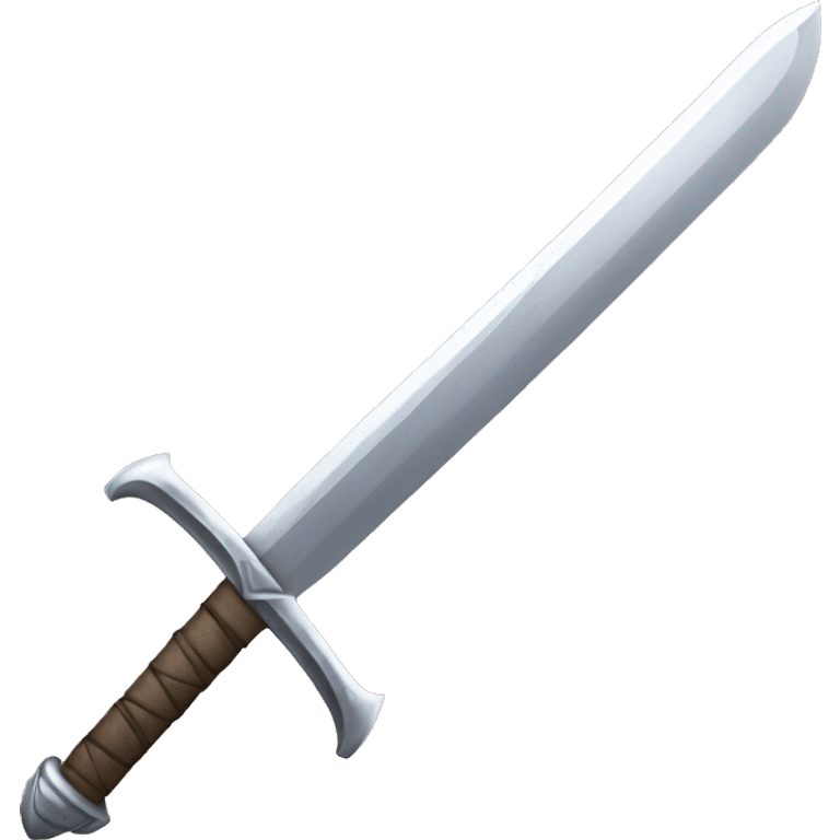 Sword with block style emoji