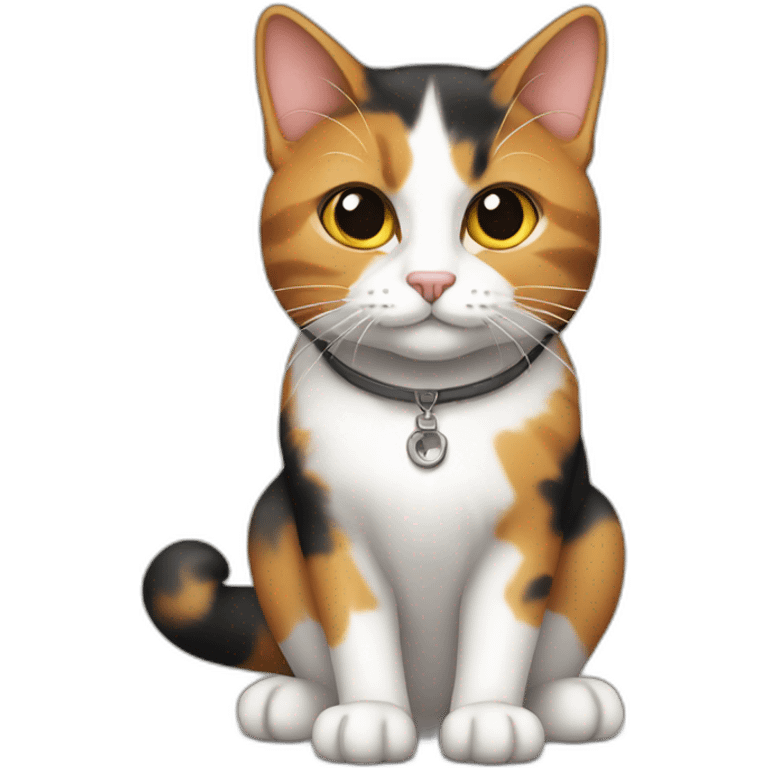 Programmer Calico Cat emoji