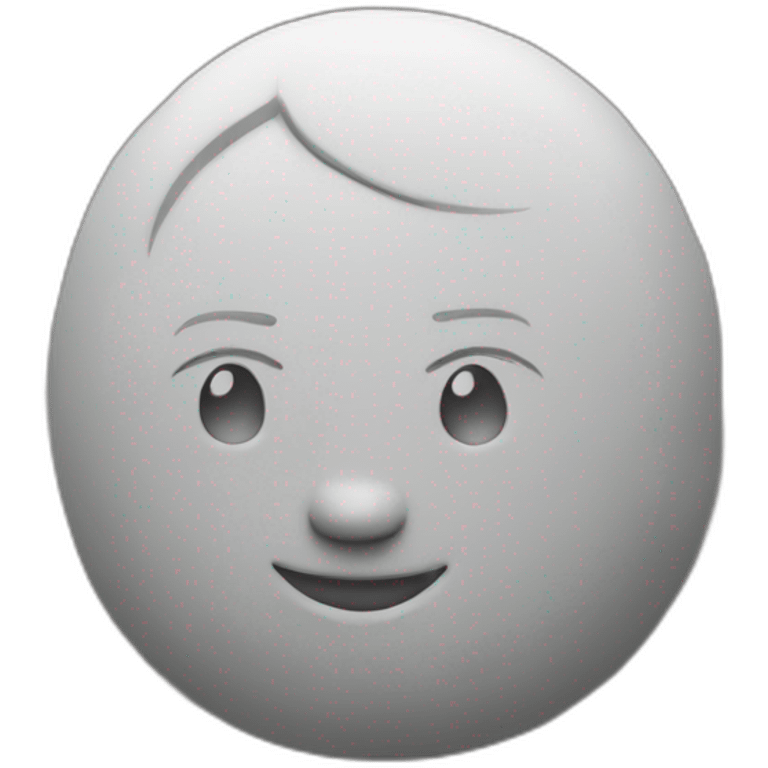 Ver de terre sur du béton emoji