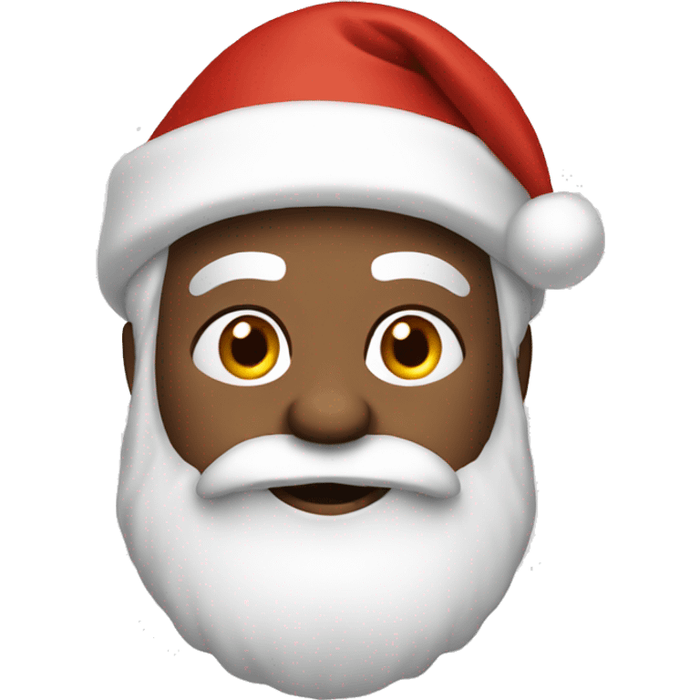 White Santa Claus emoji