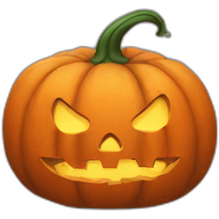 Halloween pumpkin emoji