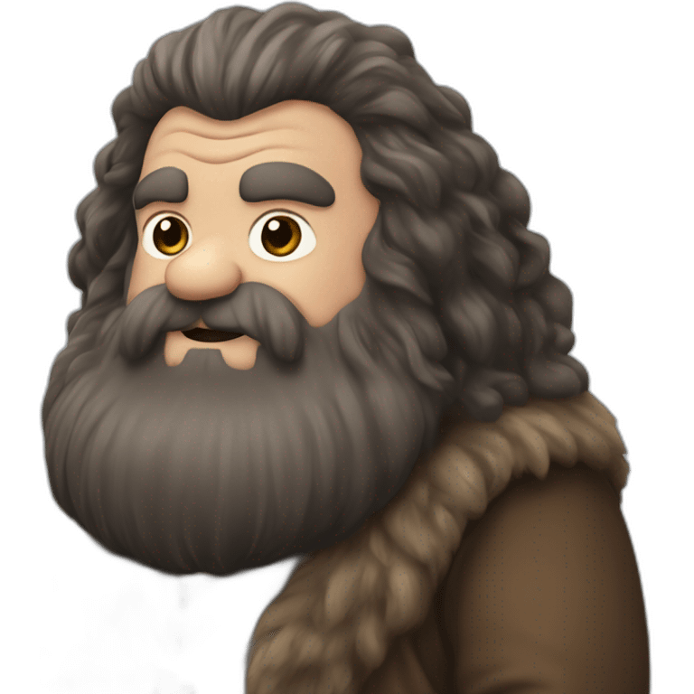 Rubeus Hagrid harry potter emoji