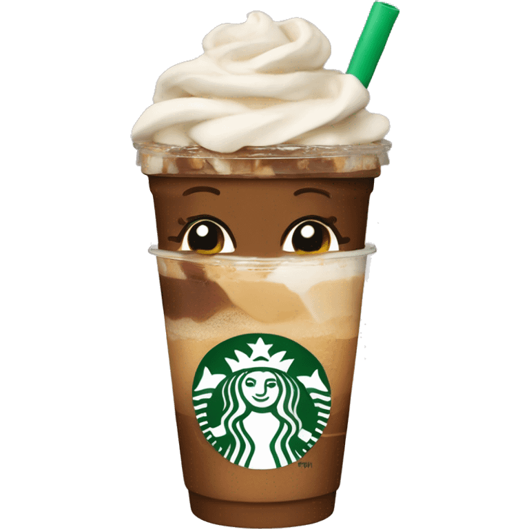 coquette starbucks frappuccino  emoji