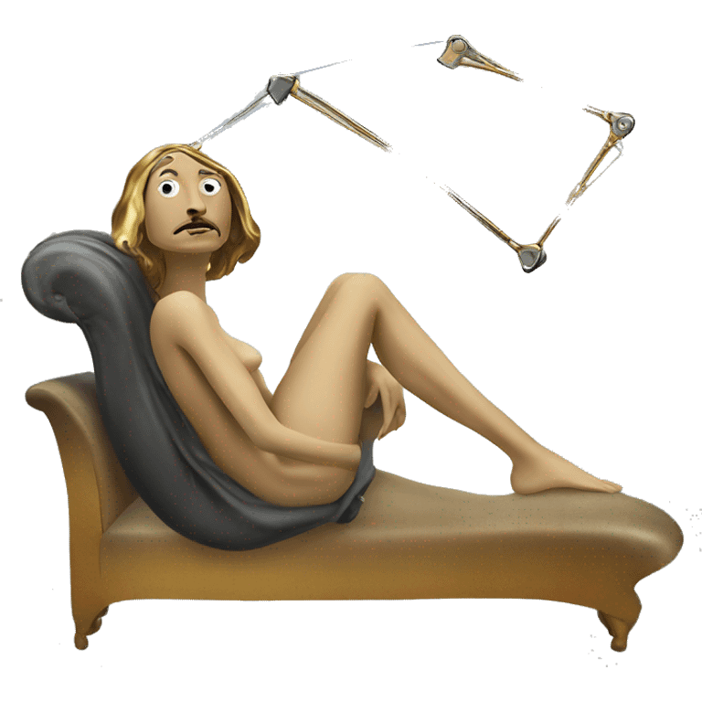 Dalí's The Persistence of Memory emoji