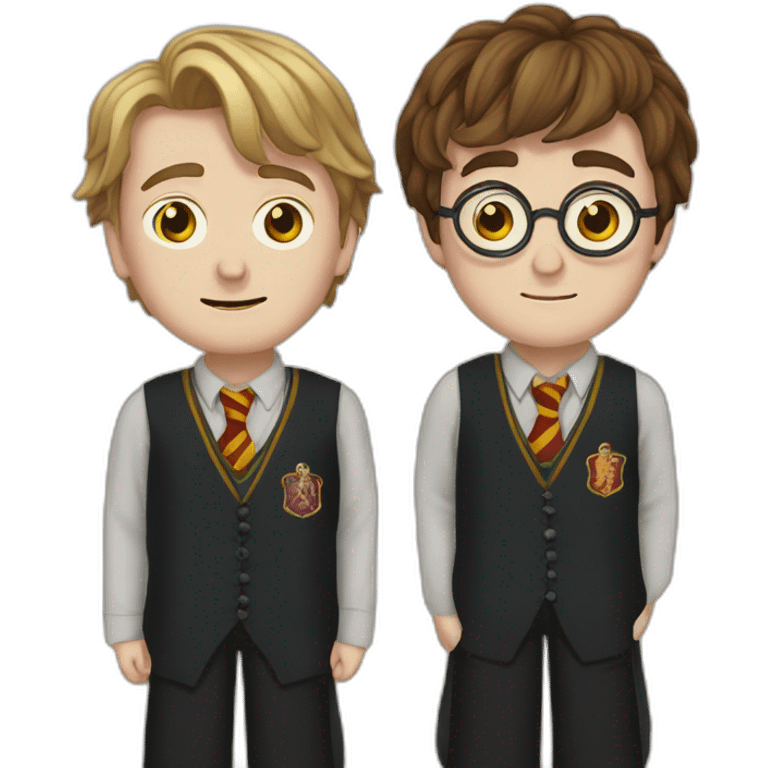 Harry potter and tom jedusor emoji