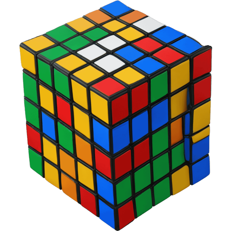 Rubik's Cube emoji