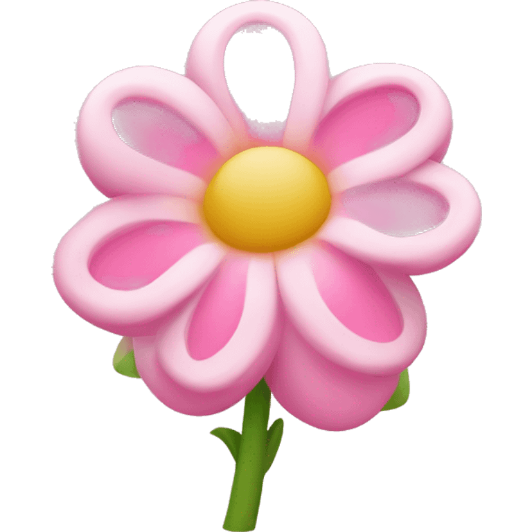 cute pink flower bunch emoji