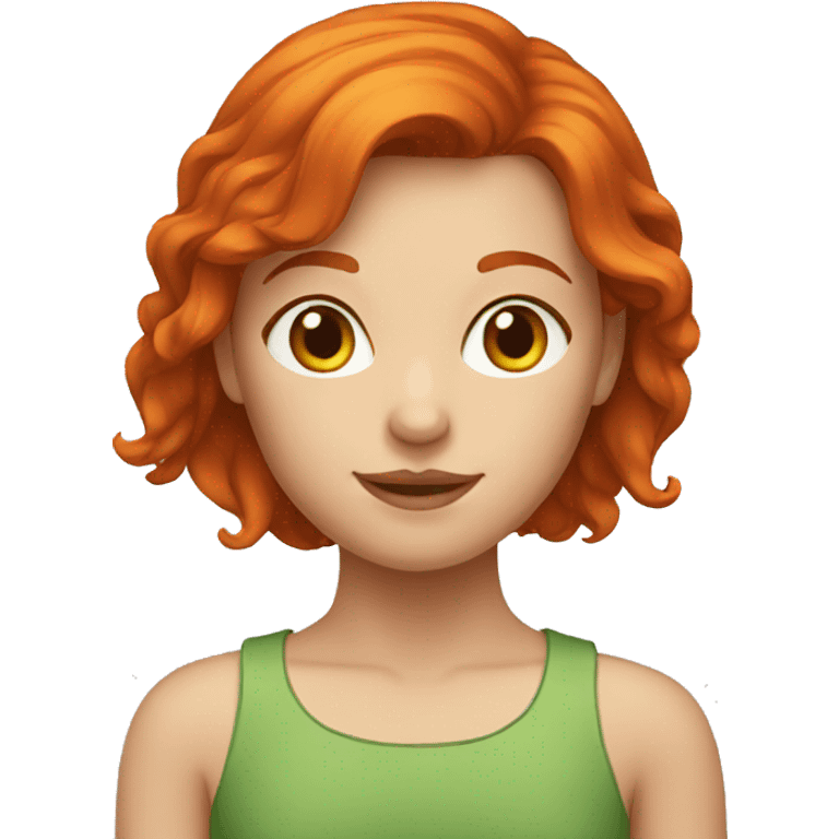 redhead girl emoji